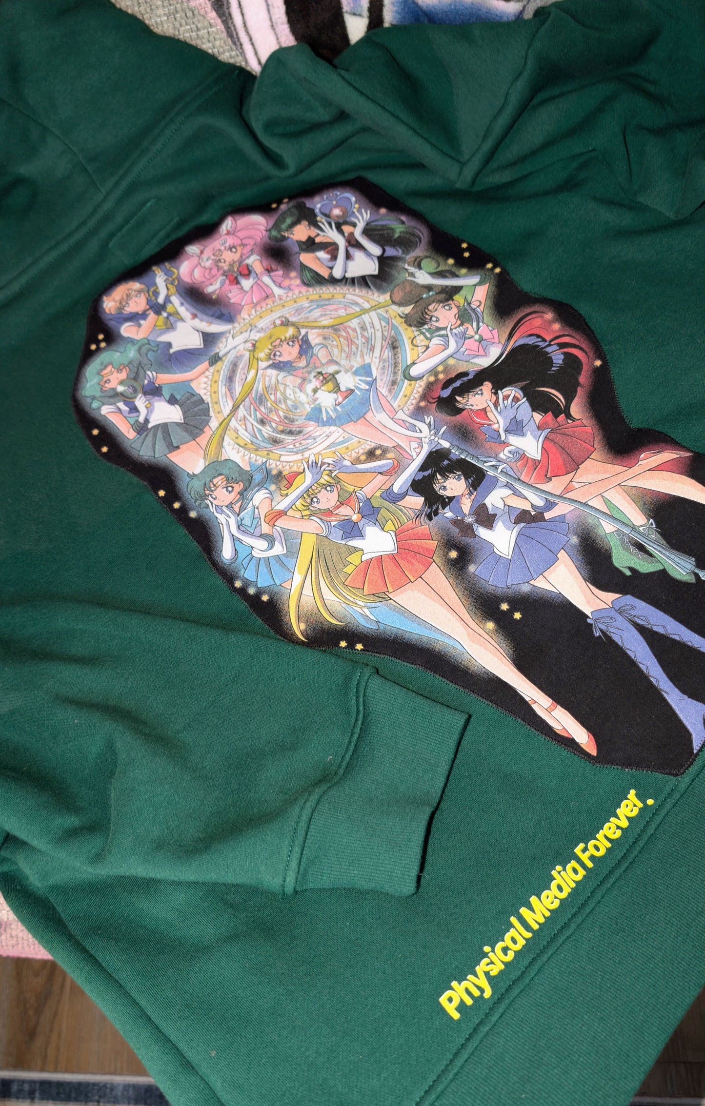 The "Supreme Thunder" Sailor Jupiter Custom Hoodie (2XL)