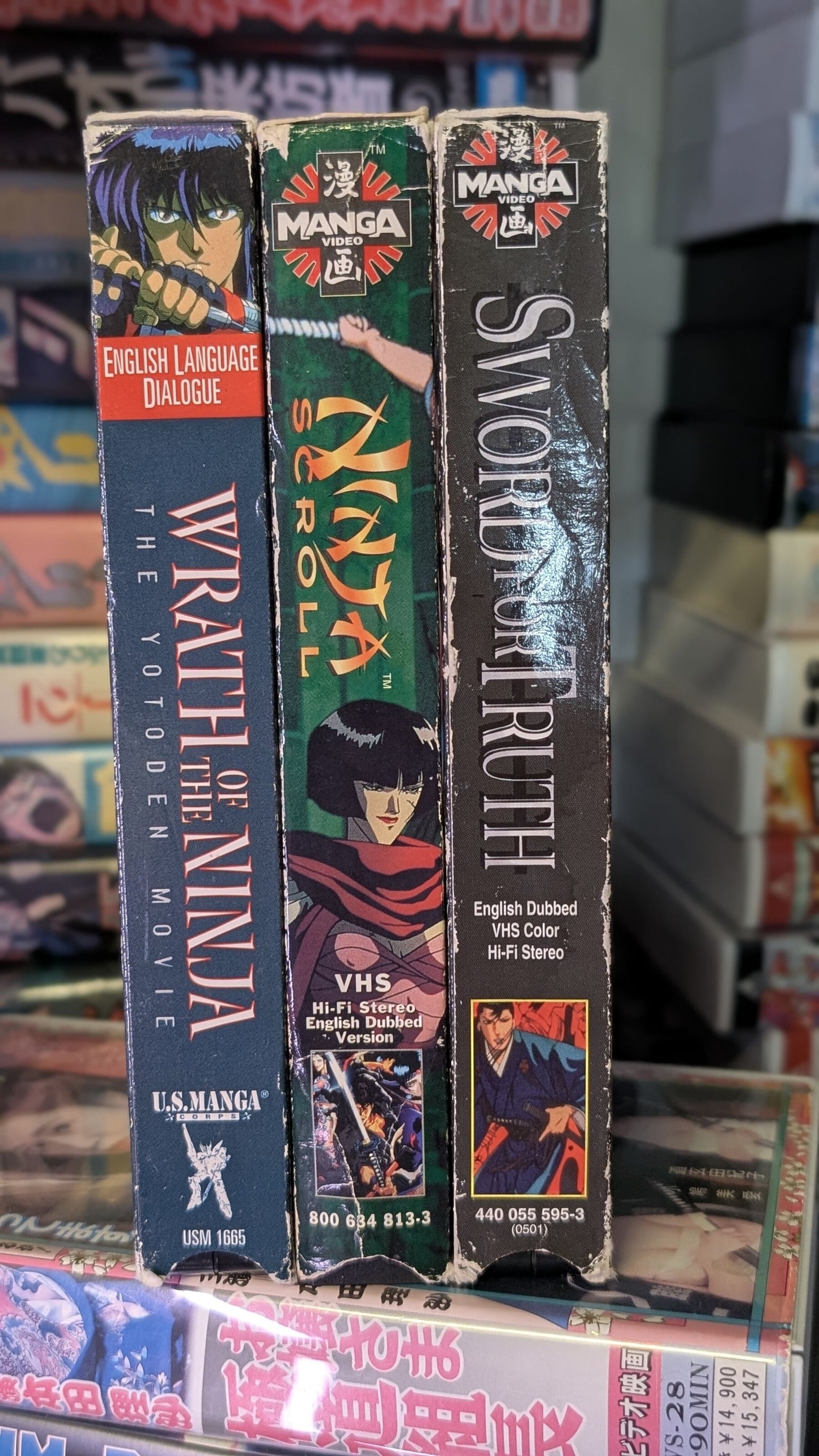 DRAW STEEL // VHS 3 Pack