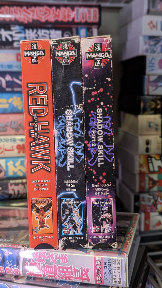 MARTIAL ARTS MAYHEM // VHS 3 Pack