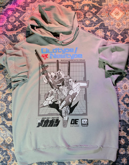 The "Vanguard Prototype" BMS-001 (NOT)ZZ Sage Hoodie (XL)