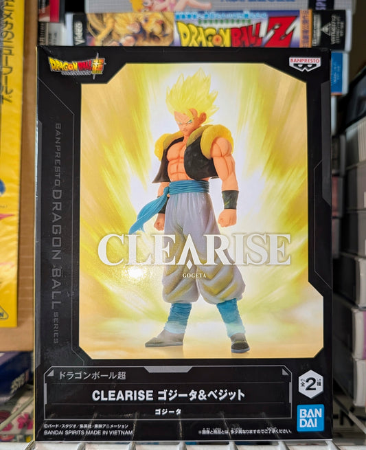 Banpresto - Dragon Ball Super - Gogeta (ver. A) Clearise Figure