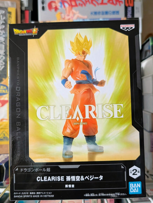 Banpresto - Dragon Ball Super - Son Goku (ver. A) Clearise Figure